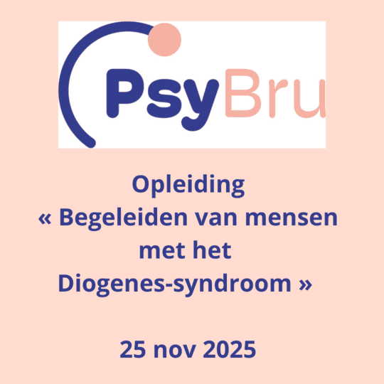 Opleiding « Begeleiden van mensen met het Diogenes-syndroom » 